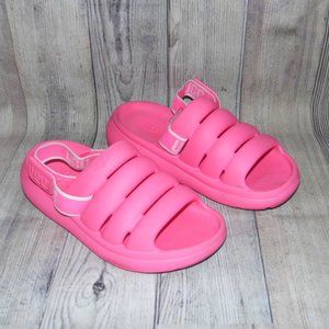 UGG Sport Yeah Slide Taffy Pink Sandals Womens Size 8